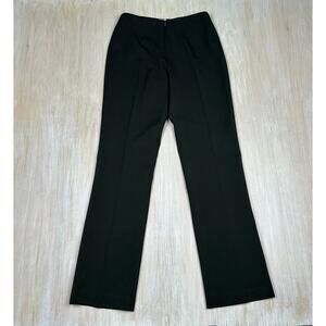 Elliott Lauren Black Mid Rise Straight Business Casual Office Trouser Pants 4
